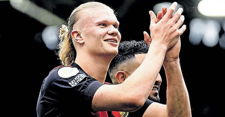 എർലിങ് ഹാളണ്ടിനു റെക്കോർഡ്: ഫുൾഹാമിനെ തോൽപിച്ച് മാഞ്ചസ്റ്റർ സിറ്റി ഒന്നാമത്