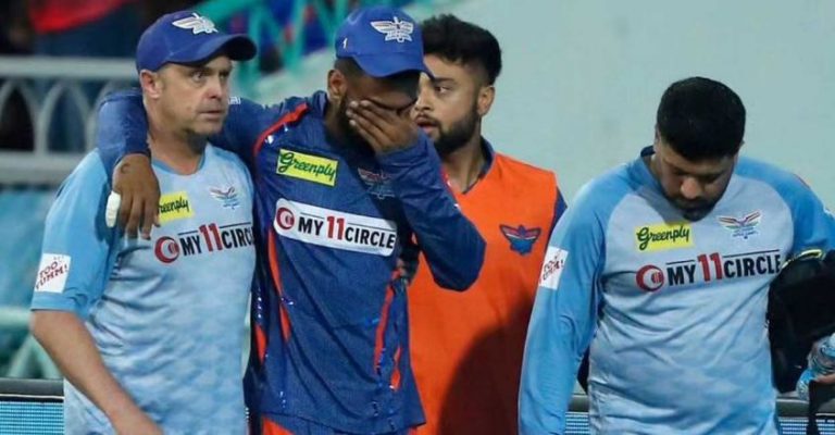 ഫീൽഡിങ്ങിനിടെ കാലിനു പരുക്ക്, രാഹുൽ കളിക്കുന്ന കാര്യം സംശയം; ലക്നൗവിന് തലവേദന