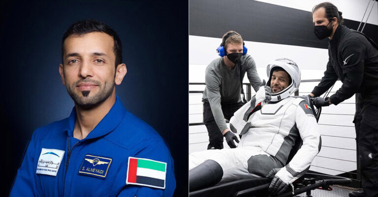 ചരിത്രം കുറിച്ച് സുല്‍ത്താന്‍ അല്‍ നെയാദി: ബഹിരാകാശ ദൗത്യം പൂര്‍ത്തിയാക്കി മടങ്ങിയെത്തി