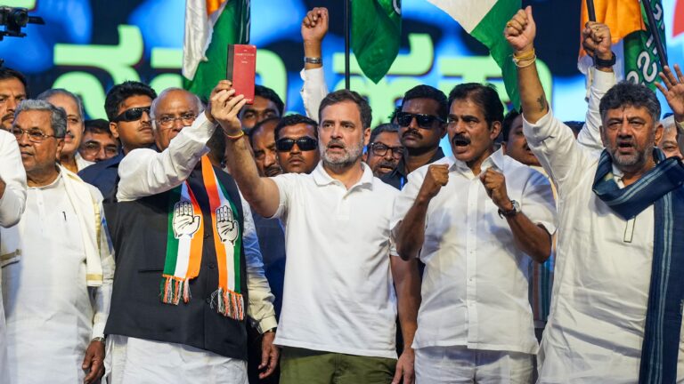 വോട്ട് ക്രമക്കേട്:പ്രതിഷേധം കടുപ്പിച്ച് കോണ്‍ഗ്രസ്