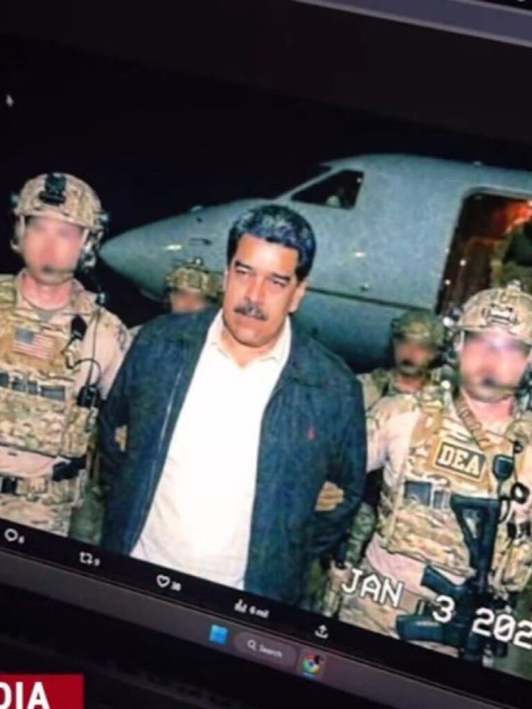 വെനിസ്വേലന്‍ പ്രസിഡന്റ് നിക്കോളാസ് മഡൂറോയെയും ഭാര്യയേയും പിടികൂടിയെന്ന് അമേരിക്ക